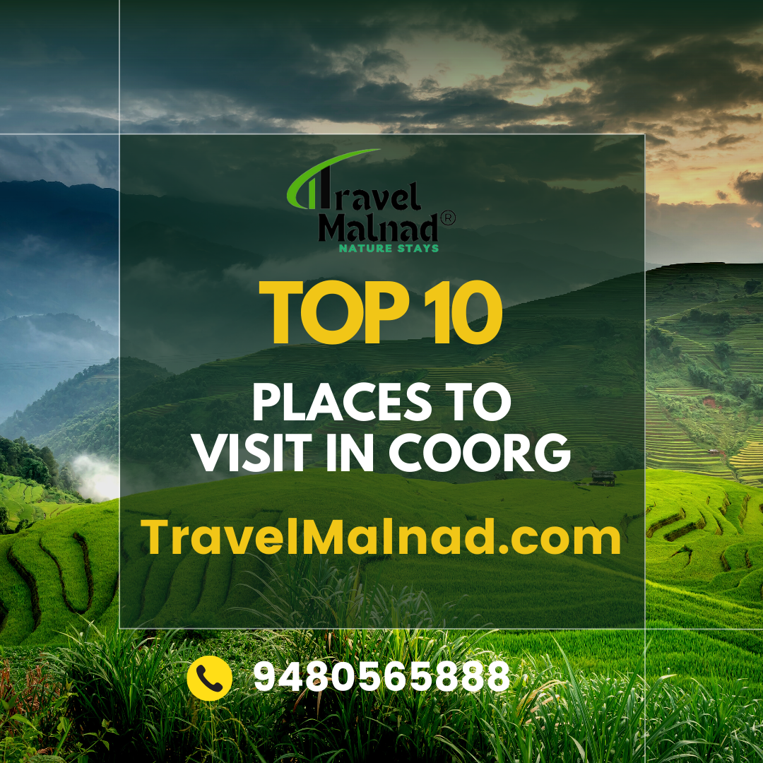 Significant sightseeing places with historical information in Coorg